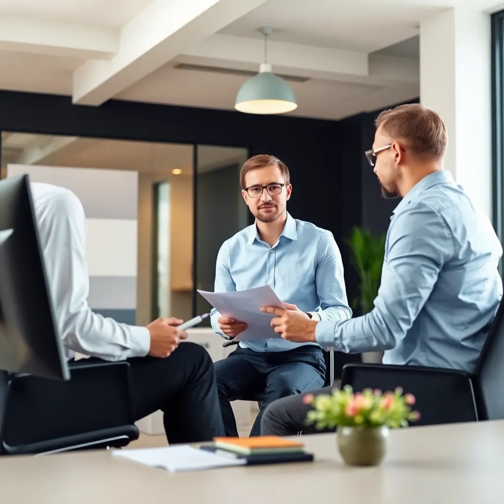 Financieel adviseur helpt een gezin met hun langetermijnplanning in een Nederlandse huiskamer
