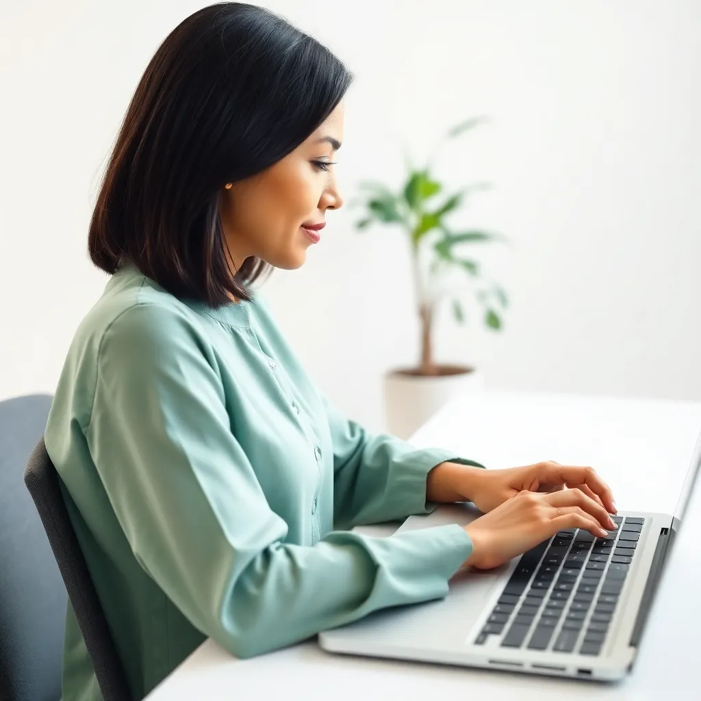 Persoon die financiële planning doet met laptop en documenten